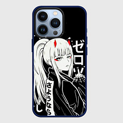 Чехол для iPhone 13 Pro Zero Two, Darling in the Franx, цвет: 3D-тёмно-синий