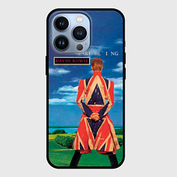 Чехол для iPhone 13 Pro Earthling - David Bowie, цвет: 3D-черный