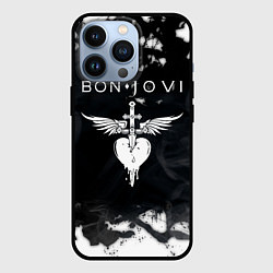 Чехол для iPhone 13 Pro BON JOVI БОН ДЖОВИ, цвет: 3D-черный