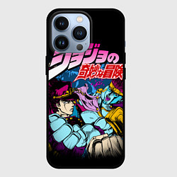 Чехол для iPhone 13 Pro Джотаро Star Platinum, JoJos Bizarre Adventure, цвет: 3D-черный