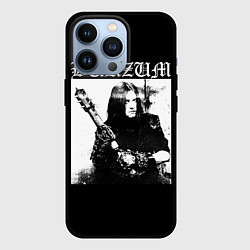 Чехол для iPhone 13 Pro BURZUM Бурзум, цвет: 3D-черный