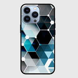 Чехол для iPhone 13 Pro Абстракция FLO, цвет: 3D-черный