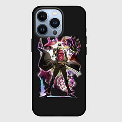 Чехол для iPhone 13 Pro Джотаро Куджо Джо Джо, цвет: 3D-черный