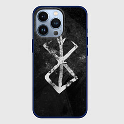 Чехол для iPhone 13 Pro BERSERK LOGO GRUNGE, цвет: 3D-тёмно-синий