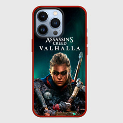 Чехол для iPhone 13 Pro Assassins Creed, Valhalla, цвет: 3D-красный