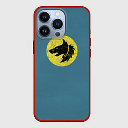 Чехол для iPhone 13 Pro Космические Волки цвет легиона 6, цвет: 3D-красный