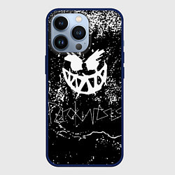 Чехол для iPhone 13 Pro PYROKINESIS:, цвет: 3D-тёмно-синий