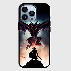Чехол для iPhone 13 Pro Да начнётся битва, цвет: 3D-черный
