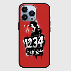 Чехол для iPhone 13 Pro Dee Dee Ramone, цвет: 3D-черный