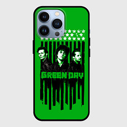 Чехол для iPhone 13 Pro Green day is here, цвет: 3D-черный