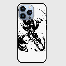 Чехол для iPhone 13 Pro SONIC BLACK СОНИК, цвет: 3D-черный