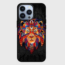 Чехол для iPhone 13 Pro CALM LION, цвет: 3D-черный