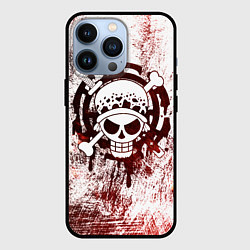 Чехол для iPhone 13 Pro Трафальгар Ло Пираты сердца Весёлый Роджер, цвет: 3D-черный
