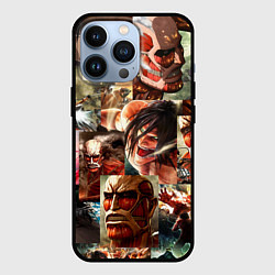 Чехол iPhone 13 Pro Атака Титанов Shingeki no Kyojin