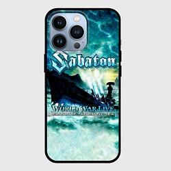 Чехол для iPhone 13 Pro World War Live: Battle of the Baltic Sea - Sabaton, цвет: 3D-черный