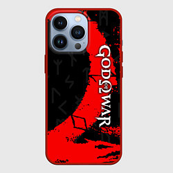 Чехол для iPhone 13 Pro GOD OF WAR СИМВОЛ КРАТОСА, цвет: 3D-красный