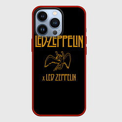 Чехол для iPhone 13 Pro Led Zeppelin x Led Zeppelin, цвет: 3D-красный