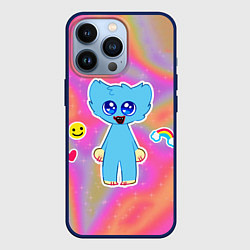 Чехол для iPhone 13 Pro POPPY PLAYTIME - МАЛЫШ ХАГГИ ВАГГИ, цвет: 3D-тёмно-синий