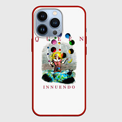 Чехол для iPhone 13 Pro Innuendo - Queen, цвет: 3D-красный