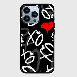 Чехол для iPhone 13 Pro The Weeknd - XO, цвет: 3D-черный