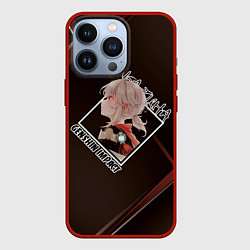 Чехол для iPhone 13 Pro Кадзуха Kazuha Kaedehara, Genshin Impact, цвет: 3D-красный