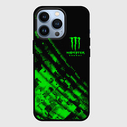 Чехол для iPhone 13 Pro Monster Energy Текстура, цвет: 3D-черный