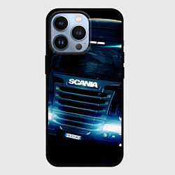 Чехол для iPhone 13 Pro SCANIA Дальнобой 2022, цвет: 3D-черный