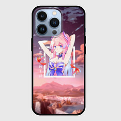 Чехол для iPhone 13 Pro Кокоми Сангономия Kokomi Sangonomiya, Genshin Impa, цвет: 3D-черный