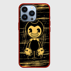 Чехол для iPhone 13 Pro Bendy and the ink machine - Бенди, цвет: 3D-красный