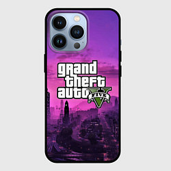 Чехол для iPhone 13 Pro GTA ONLINE 5, цвет: 3D-черный