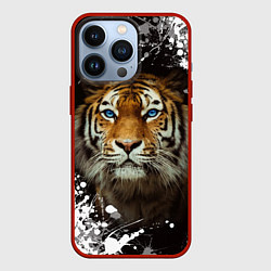 Чехол для iPhone 13 Pro Год тигра2022, цвет: 3D-красный