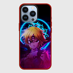 Чехол для iPhone 13 Pro MELIODAS 7 DAEDLY SINS МЕЛИОДАС, цвет: 3D-красный