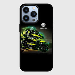 Чехол для iPhone 13 Pro YAMAHA - famous racing team!, цвет: 3D-черный