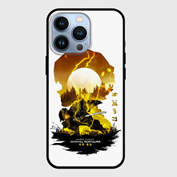 Чехол для iPhone 13 Pro Зенитцу Клинок демонов, цвет: 3D-черный