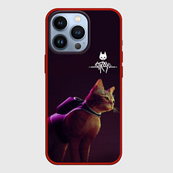 Чехол для iPhone 13 Pro Stray: Wandering Cat, цвет: 3D-красный