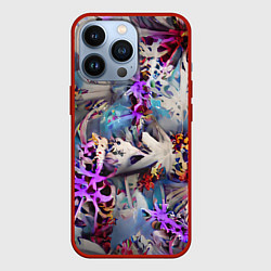 Чехол для iPhone 13 Pro Начало зимы, цвет: 3D-красный
