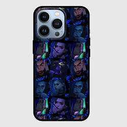 Чехол для iPhone 13 Pro LEAGUE Of LEGENDS - JINX, цвет: 3D-черный