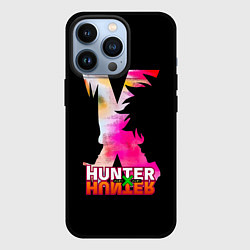 Чехол для iPhone 13 Pro Hunter x Hunter - Гон x Киллуа, цвет: 3D-черный