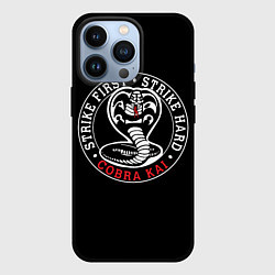 Чехол для iPhone 13 Pro Кобра Кай - Cobra Kai, цвет: 3D-черный