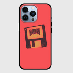 Чехол для iPhone 13 Pro Дискета Дум, цвет: 3D-черный