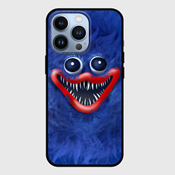 Чехол для iPhone 13 Pro Smile Huggy Wuggy, цвет: 3D-черный