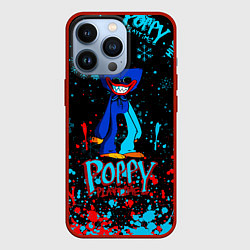Чехол для iPhone 13 Pro Poppy Playtime Плэйтайм, цвет: 3D-красный