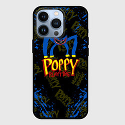 Чехол для iPhone 13 Pro Poppy Playtime монстр хагги вагги, цвет: 3D-черный