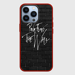 Чехол для iPhone 13 Pro PINK FLOYD - ПИНК ФЛОЙД СТЕНА, цвет: 3D-красный