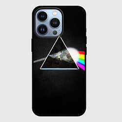 Чехол для iPhone 13 Pro PINK FLOYD - ПИНК ФЛОЙД ГЛИТЧ, цвет: 3D-черный
