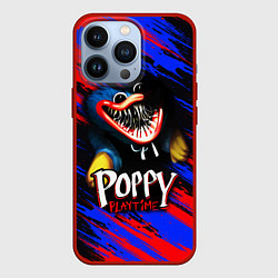 Чехол для iPhone 13 Pro POPPY PLAYTIME HAGGY WAGGY ПОППИ ПЛЕЙТАЙМ ИГРА ХАГ, цвет: 3D-красный