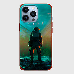 Чехол для iPhone 13 Pro PREY ЗЕМЛЯ, цвет: 3D-красный