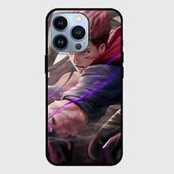 Чехол для iPhone 13 Pro Удар Юдзи, цвет: 3D-черный