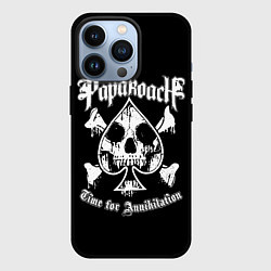 Чехол для iPhone 13 Pro Papa Roach, РОК, цвет: 3D-черный