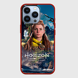 Чехол для iPhone 13 Pro Horizon Aloy Элой, цвет: 3D-красный